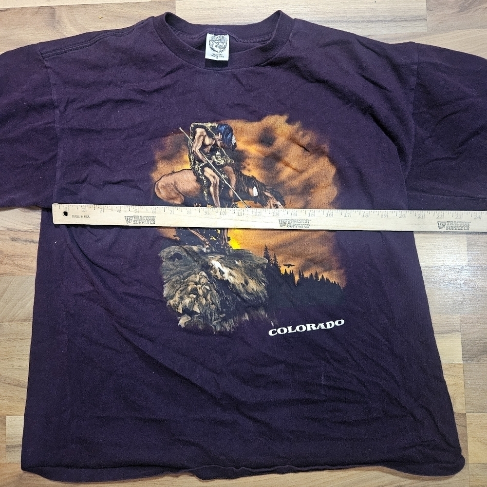 Vintage Colorado Single Stitch Eagle Products Graphic 90s T-Shirt Adult Size XL - Picture 5 of 9